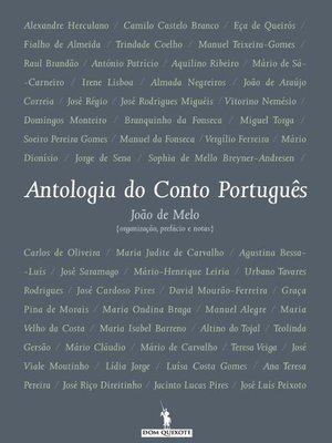 cover image of Antologia do Conto Português